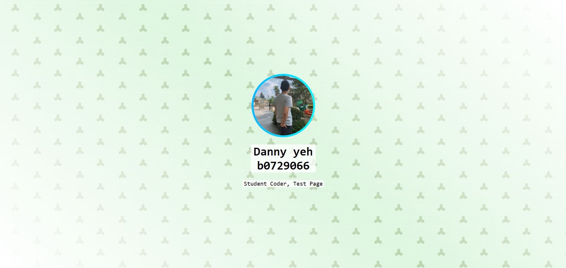 personal page